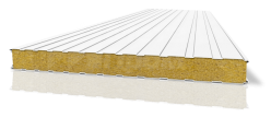 Сэндвич-панель 1200 мм с минеральной ватой [ГОСТ 30247.0-94, ГОСТ 30403-2012]
